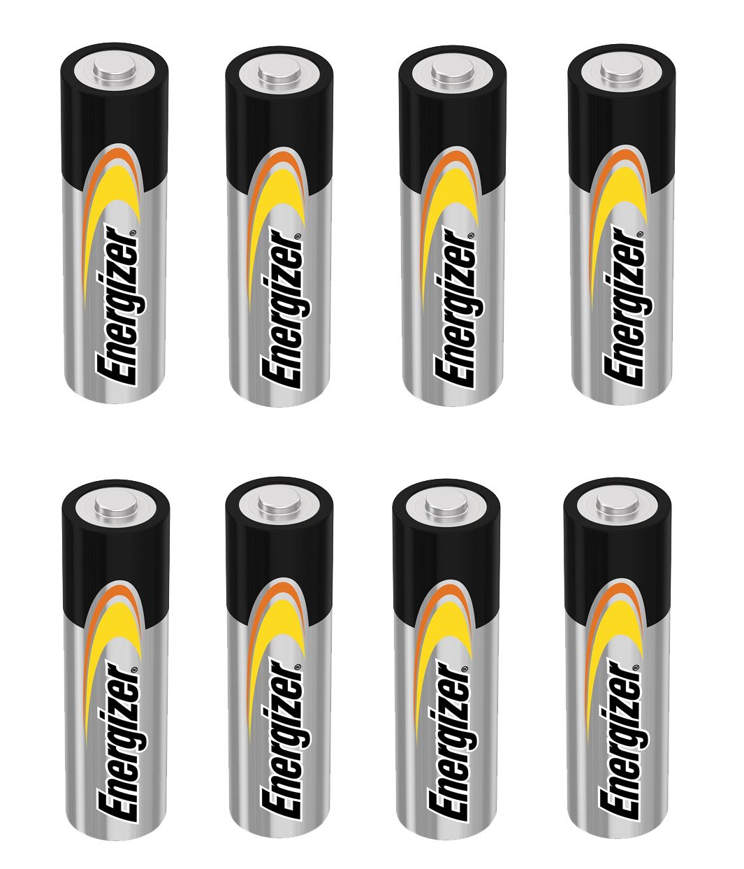 Energizer Alkaline 1.5V AA batteries - 8 Pack